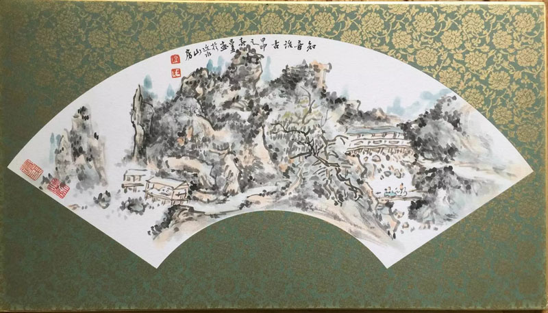 作者：金吕夏&nbsp;山水&nbsp;￥：协商&nbsp;单击鼠标查看大图！