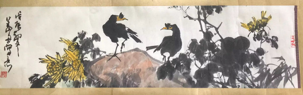 作者：姜舟&nbsp;花鸟&nbsp;￥：协商&nbsp;单击鼠标查看大图！