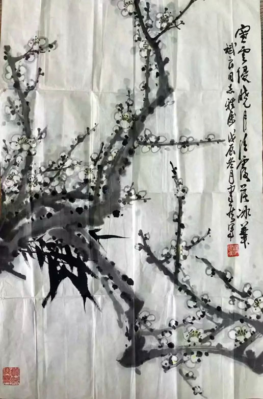 作者：杨建侯&nbsp;墨梅&nbsp;￥：协商&nbsp;单击鼠标查看大图！