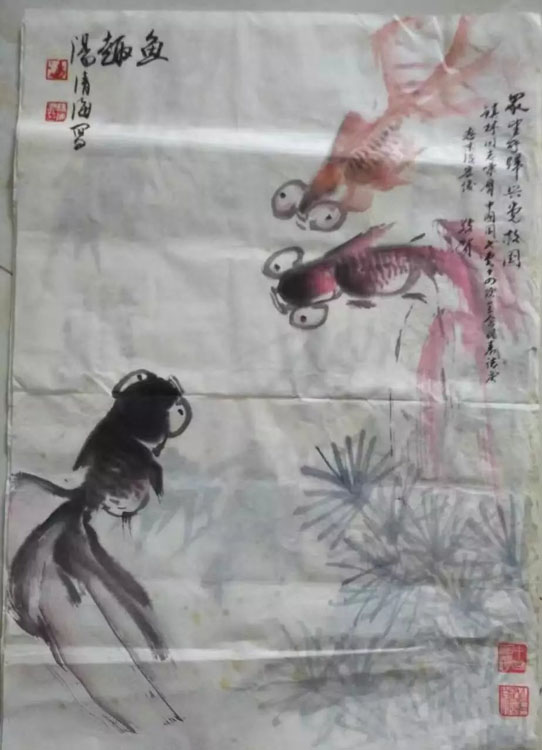 作者：汤清海&nbsp;花鸟&nbsp;￥：协商&nbsp;单击鼠标查看大图！