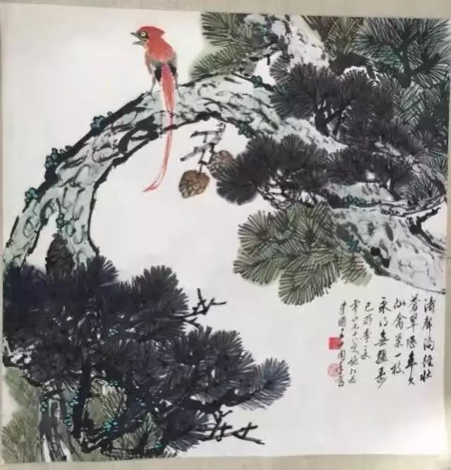 作者：施仁&nbsp;花鸟&nbsp;￥：协商&nbsp;单击鼠标查看大图！