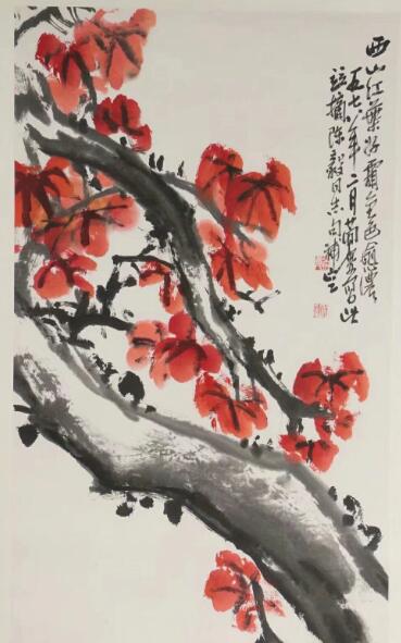 作者：曹简楼&nbsp;红枫&nbsp;￥：协商&nbsp;单击鼠标查看大图！