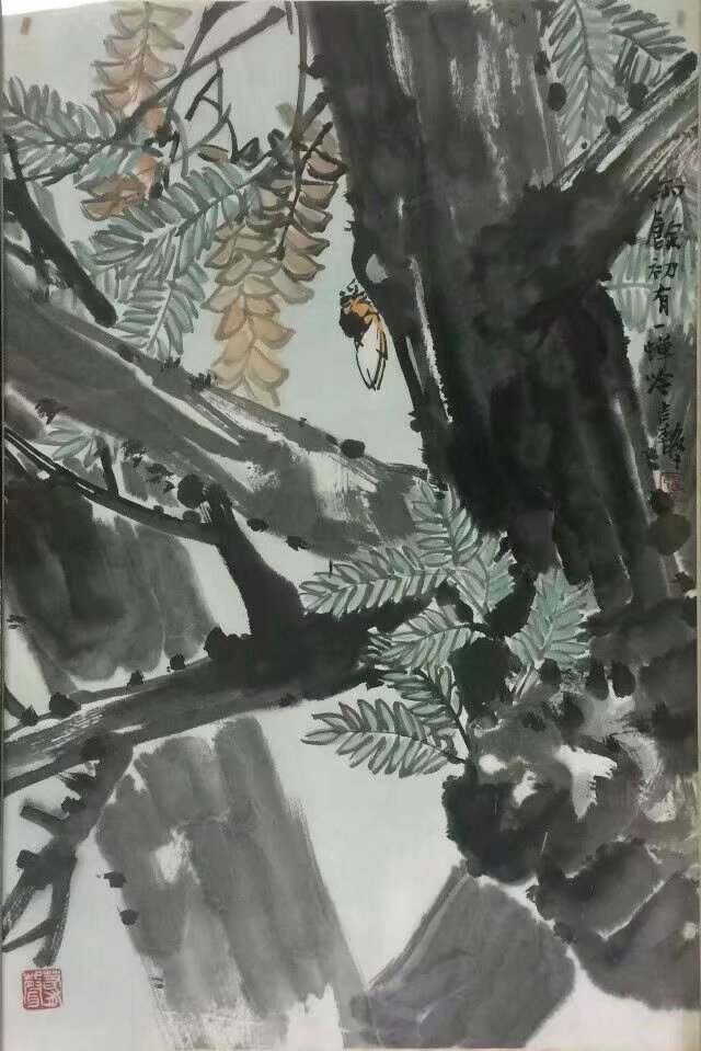 作者：张继馨&nbsp;花鸟&nbsp;￥：协商&nbsp;单击鼠标查看大图！