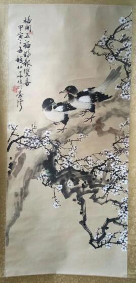 作者：赵松泉&nbsp;花鸟&nbsp;￥：协商&nbsp;单击鼠标查看大图！