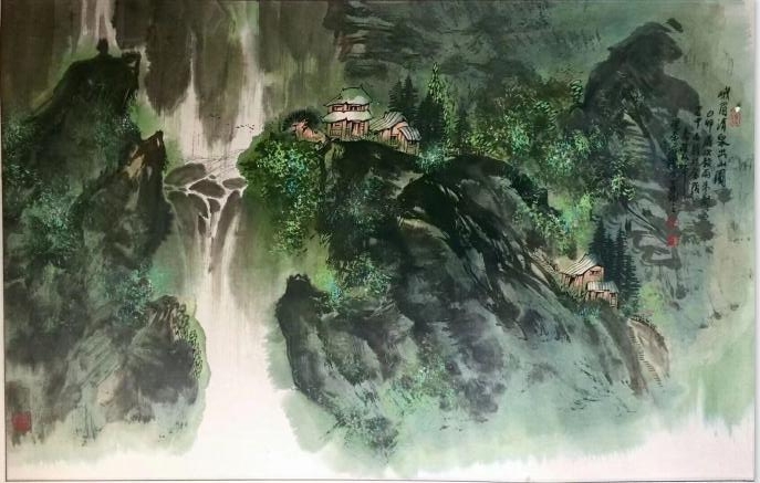 作者：朱葵&nbsp;山水&nbsp;￥：协商&nbsp;单击鼠标查看大图！