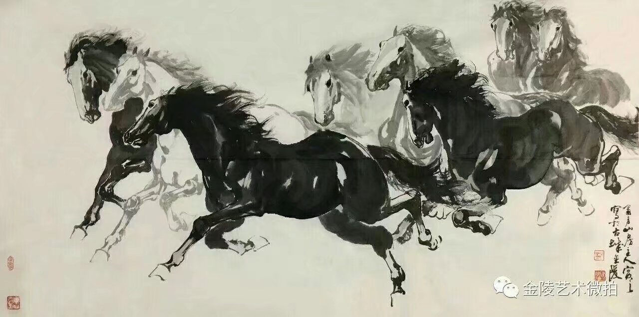 作者：王寅之&nbsp;八骏图&nbsp;￥：协商&nbsp;单击鼠标查看大图！