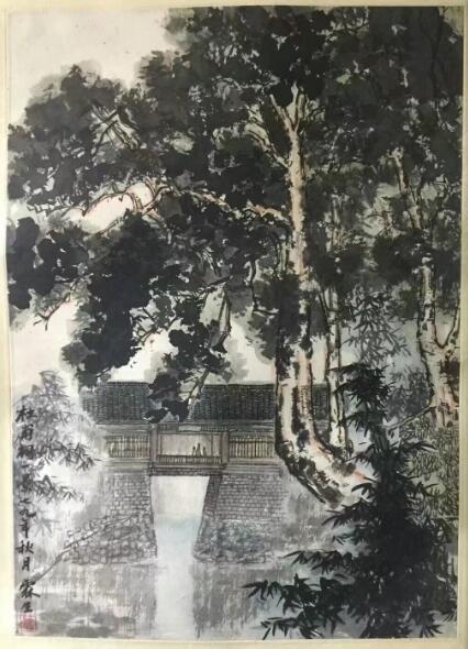 作者：伍霖生 &nbsp;山水&nbsp;￥：协商&nbsp;单击鼠标查看大图！