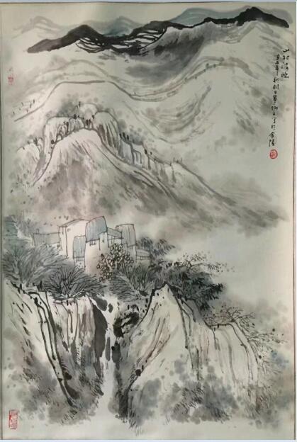 作者：章炳文&nbsp;山水&nbsp;￥：协商&nbsp;单击鼠标查看大图！