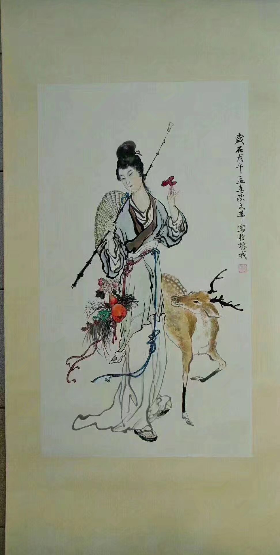 作者：欧文华&nbsp;麻姑献寿&nbsp;￥：协商&nbsp;单击鼠标查看大图！