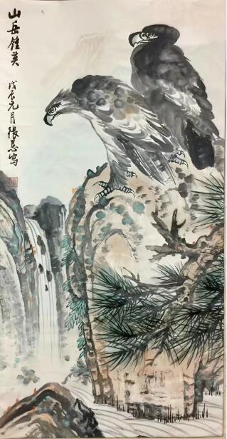 作者：张恳&nbsp;花鸟&nbsp;￥：协商&nbsp;单击鼠标查看大图！