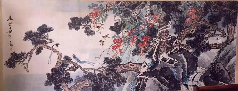 作者：张继馨&nbsp;花鸟&nbsp;￥：协商&nbsp;单击鼠标查看大图！