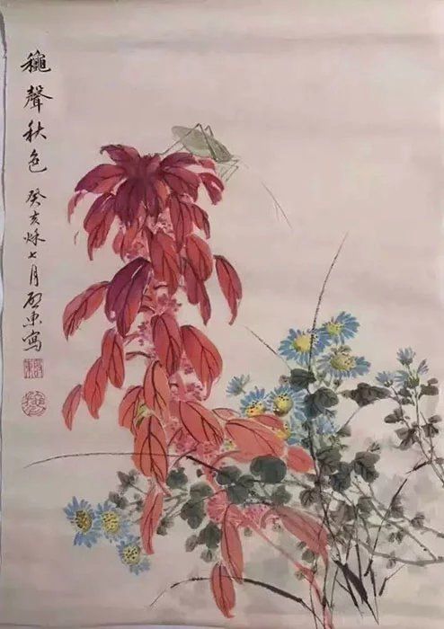 作者：施仁&nbsp;花鸟&nbsp;￥：协商&nbsp;单击鼠标查看大图！