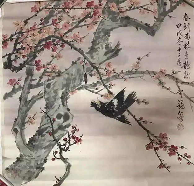 作者：施仁&nbsp;花鸟&nbsp;￥：协商&nbsp;单击鼠标查看大图！