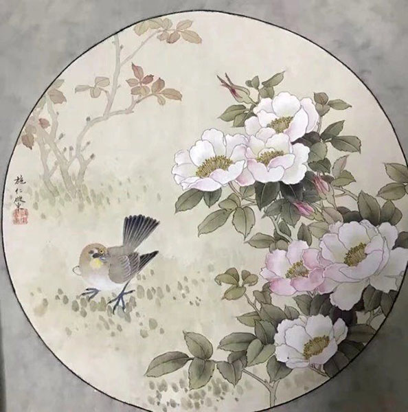 作者：施仁&nbsp;花鸟&nbsp;￥：协商&nbsp;单击鼠标查看大图！