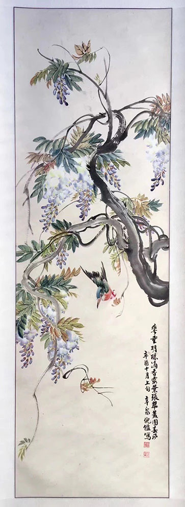 作者：倪辛泉&nbsp;花鸟&nbsp;￥：协商&nbsp;单击鼠标查看大图！