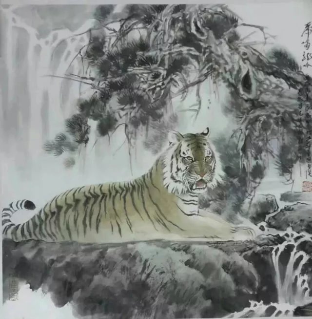 作者：施永成&nbsp;花鸟&nbsp;￥：协商&nbsp;单击鼠标查看大图！