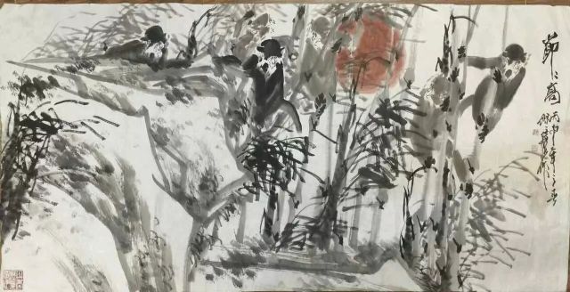 作者：徐培晨&nbsp;竹石图&nbsp;￥：xs&nbsp;单击鼠标查看详细介绍！