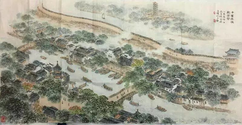 作者：尚君励&nbsp;山水&nbsp;￥：协商&nbsp;单击鼠标查看大图！