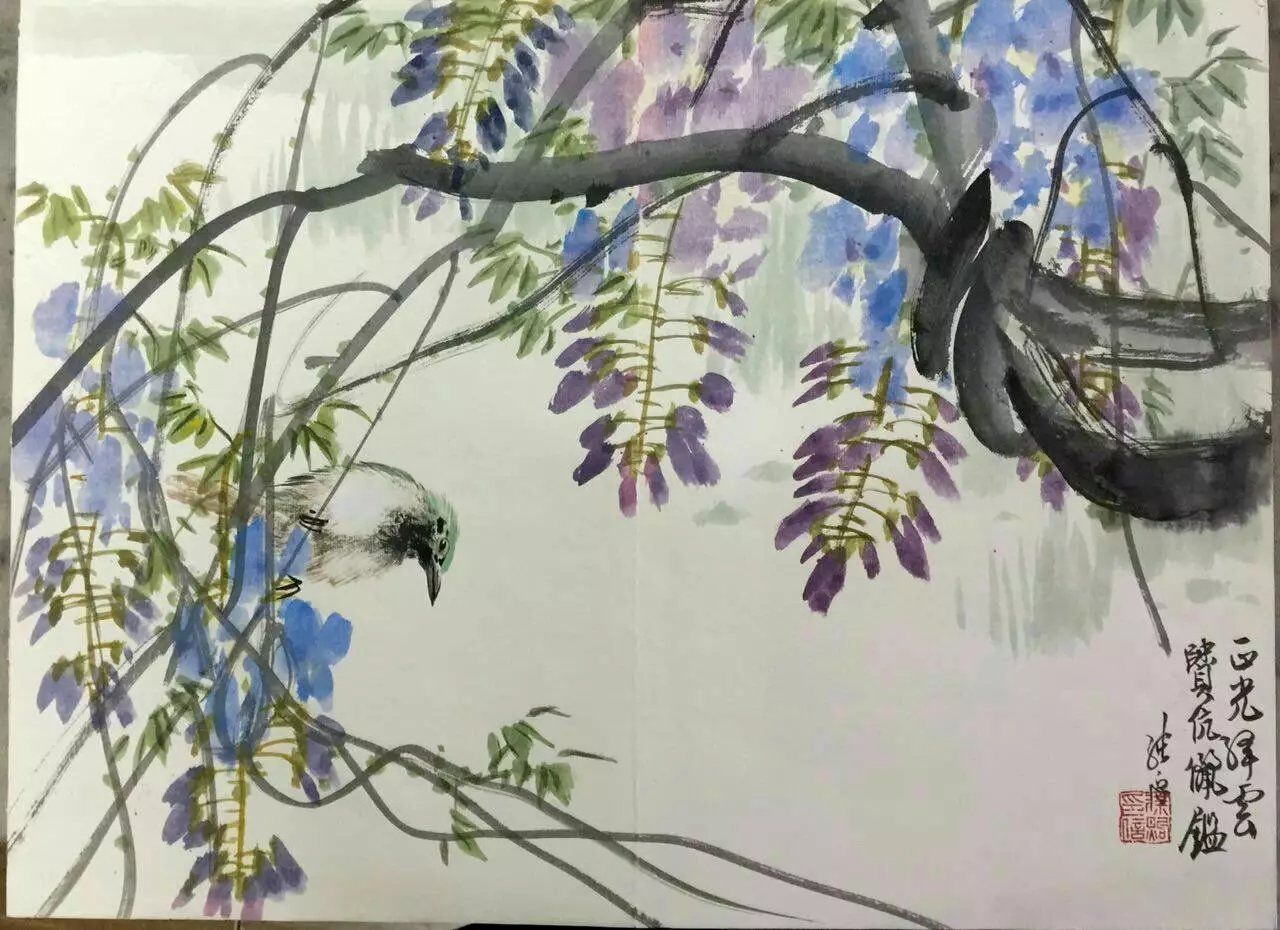 作者：徐纯原&nbsp;花鸟&nbsp;￥：协商&nbsp;单击鼠标查看大图！