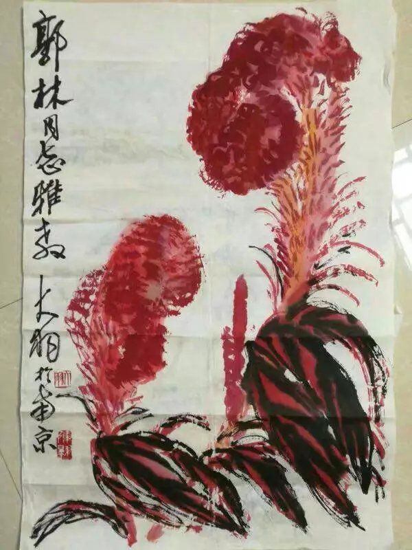 作者：陈大羽&nbsp;花鸟&nbsp;￥：协商&nbsp;单击鼠标查看大图！