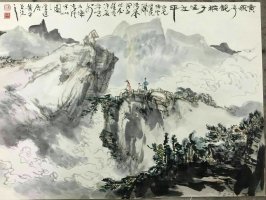 作者：萧平&nbsp;山水&nbsp;￥：协商&nbsp;单击鼠标查看大图！