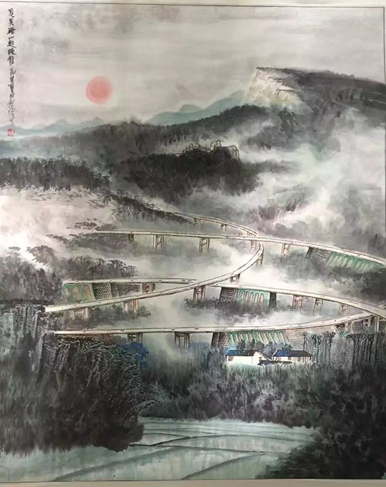 作者：纪小虎&nbsp;山水&nbsp;￥：协商&nbsp;单击鼠标查看大图！