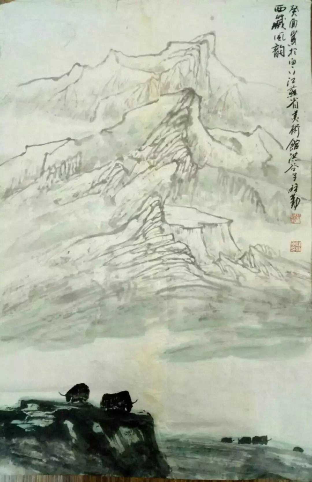 作者：洪维勤&nbsp;山水&nbsp;￥：协商&nbsp;单击鼠标查看大图！