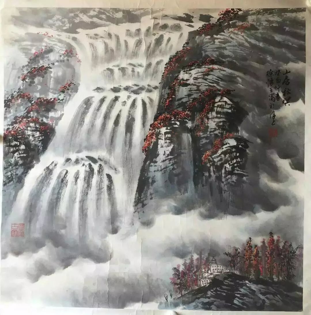 作者：徐怀玉&nbsp;山水&nbsp;￥：协商&nbsp;单击鼠标查看大图！