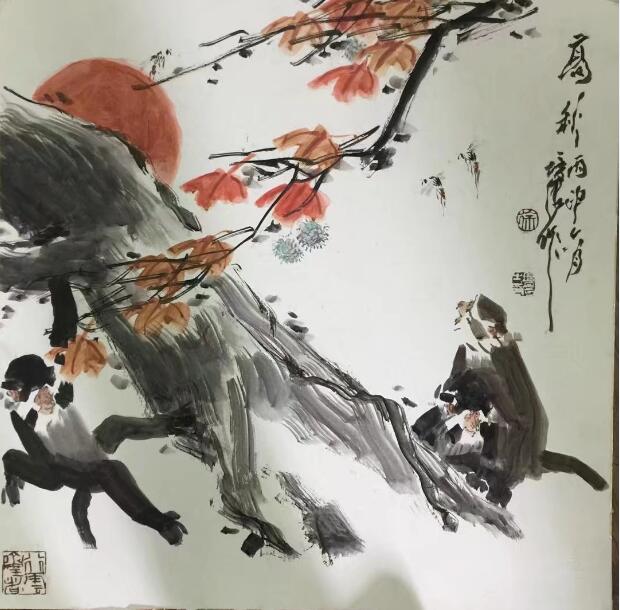 作者：徐培晨&nbsp;花鸟&nbsp;￥：协商&nbsp;单击鼠标查看大图！