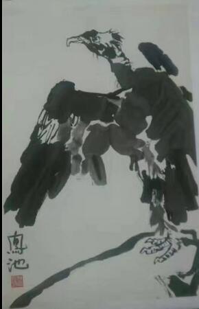 作者：曹凤池&nbsp;花鸟&nbsp;￥：协商&nbsp;单击鼠标查看大图！