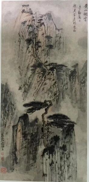 作者：谢伯子&nbsp;山水&nbsp;￥：协商&nbsp;单击鼠标查看大图！