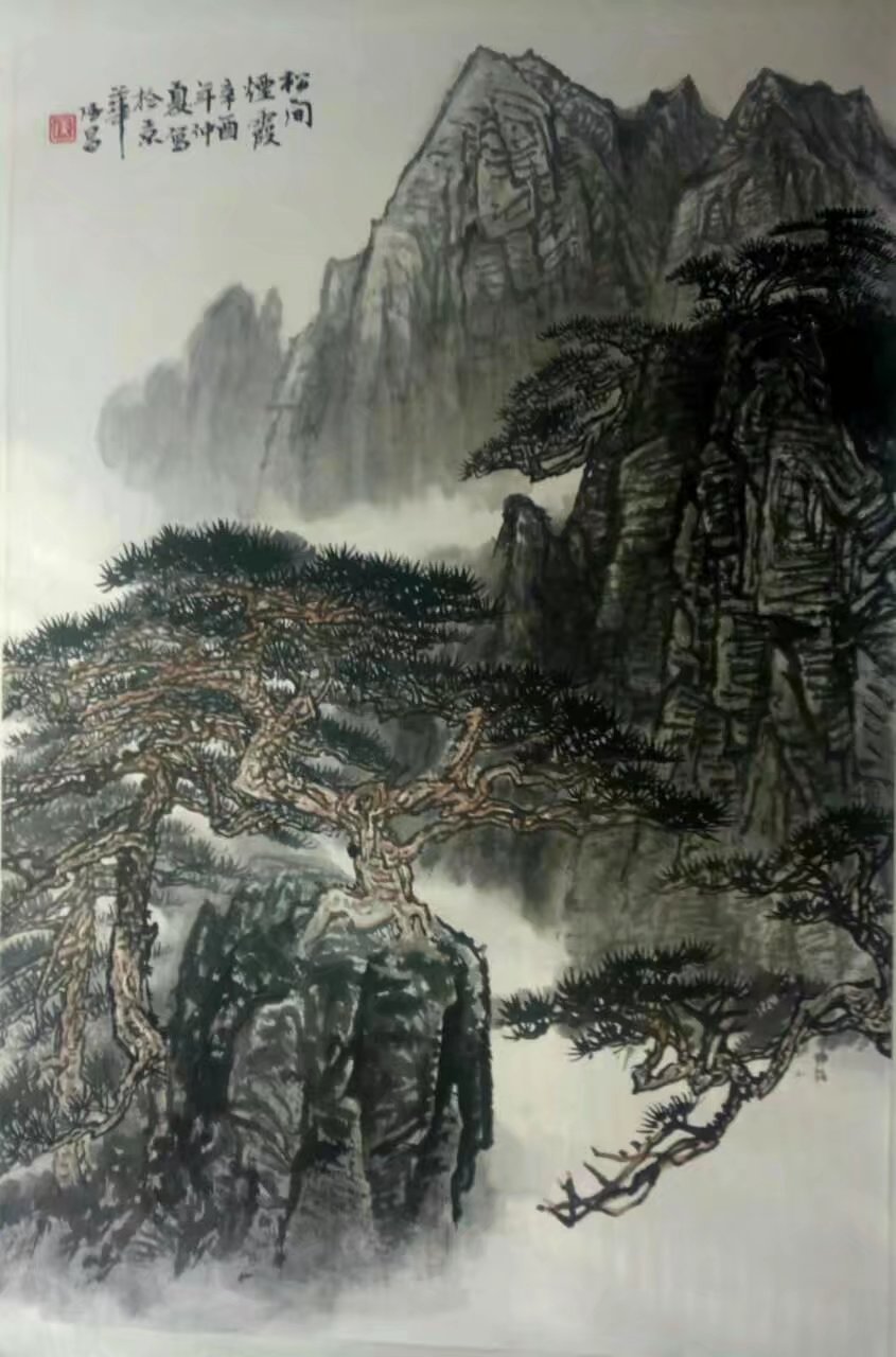 作者：侯德昌&nbsp;山水&nbsp;￥：协商&nbsp;单击鼠标查看大图！