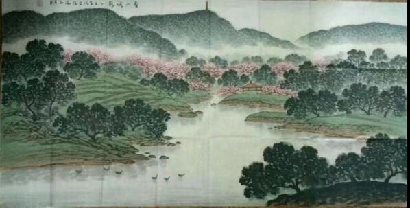 作者：汤知辛&nbsp;山水&nbsp;￥：协商&nbsp;单击鼠标查看大图！