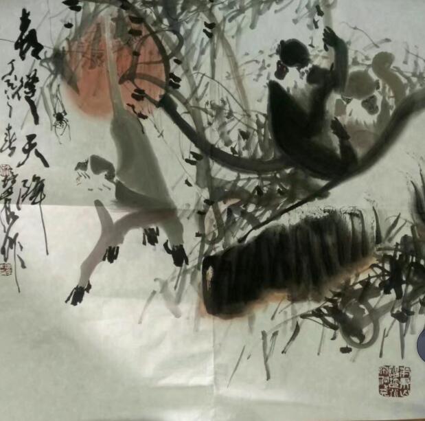 作者：徐培晨&nbsp;花鸟&nbsp;￥：协商&nbsp;单击鼠标查看大图！