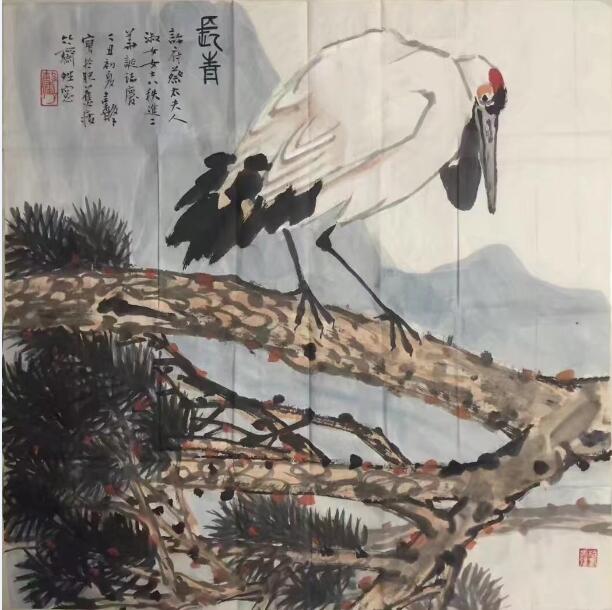 作者：张继馨&nbsp;花鸟&nbsp;￥：协商&nbsp;单击鼠标查看大图！