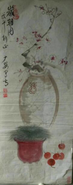 作者：韩少婴&nbsp;花鸟&nbsp;￥：协商&nbsp;单击鼠标查看大图！