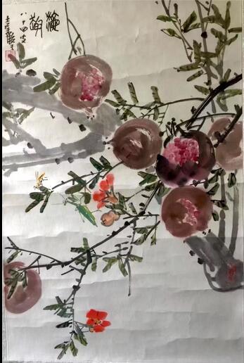 作者：张继馨&nbsp;花鸟&nbsp;￥：协商&nbsp;单击鼠标查看大图！