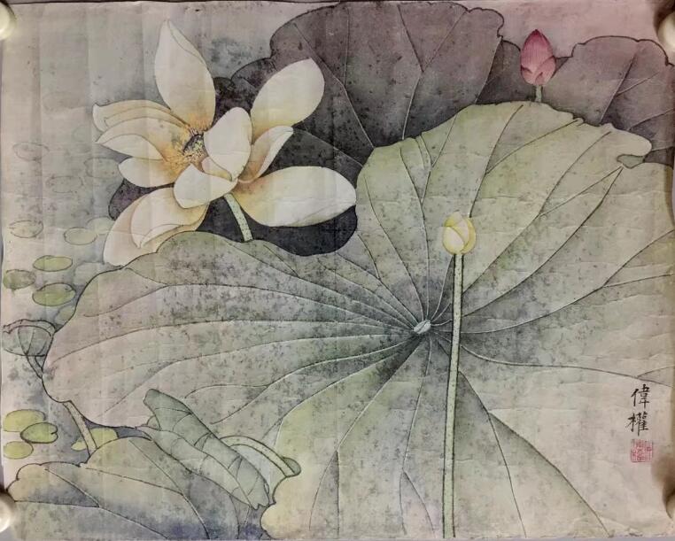 作者：仲伟权&nbsp;花鸟&nbsp;￥：协商&nbsp;单击鼠标查看大图！
