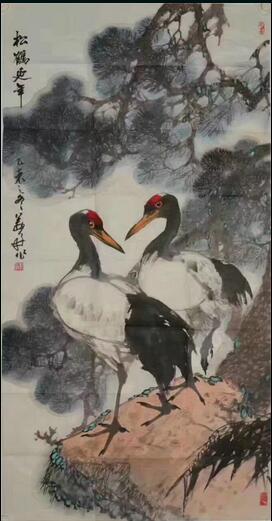 作者：姜舟&nbsp;花鸟&nbsp;￥：协商&nbsp;单击鼠标查看大图！