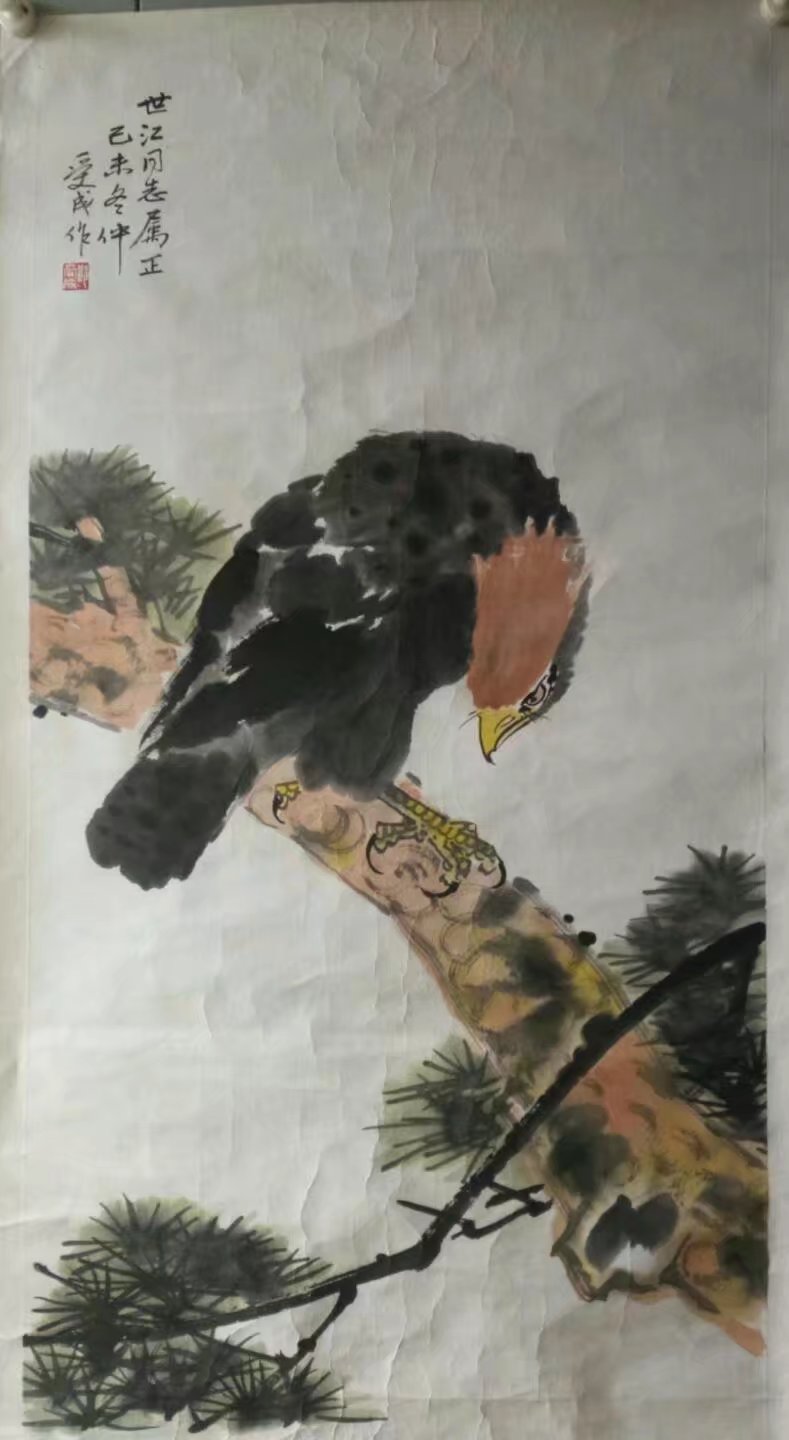 作者：邱受成&nbsp;花鸟&nbsp;￥：协商&nbsp;单击鼠标查看大图！