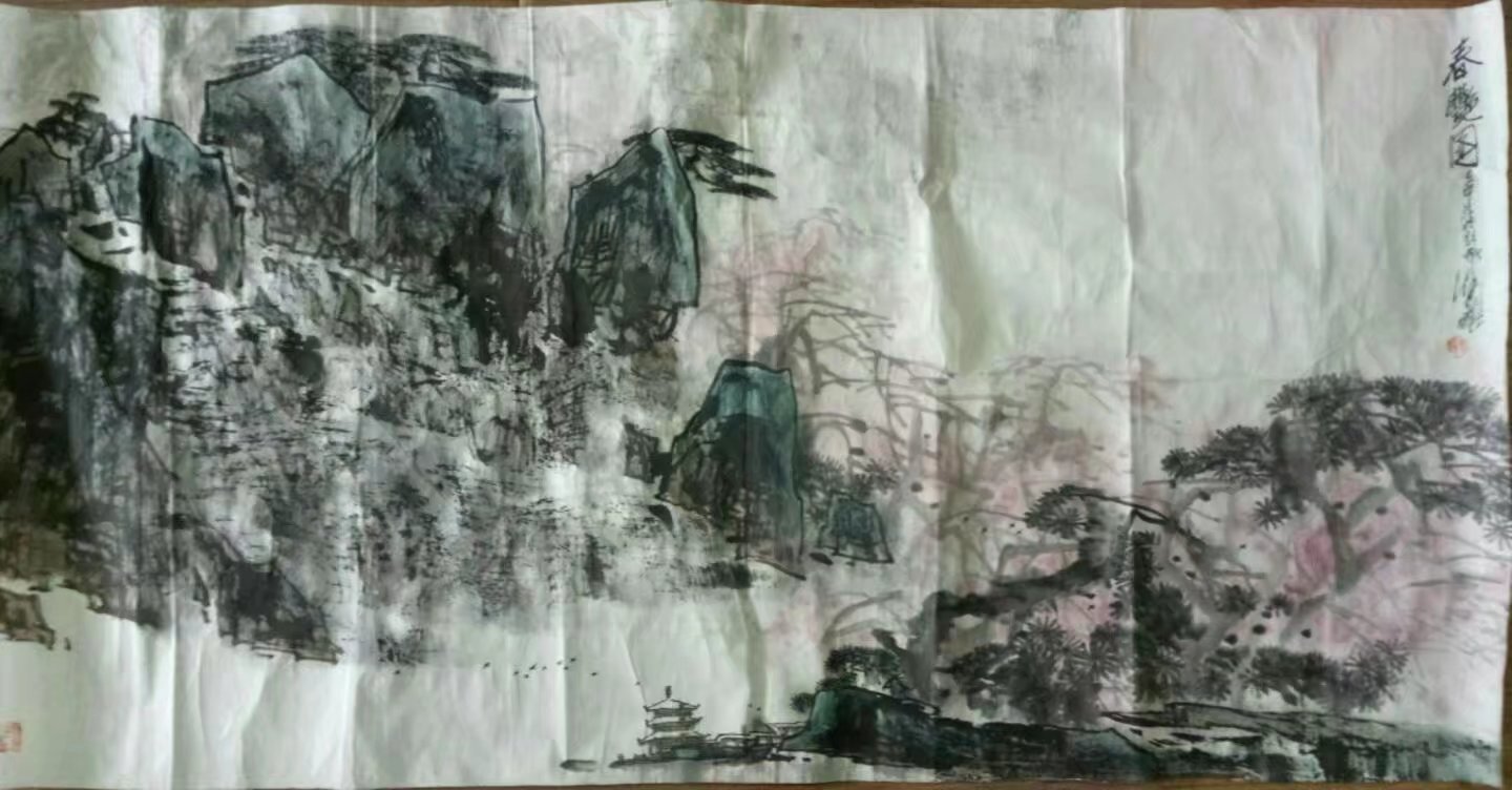 作者：叶维&nbsp;山水&nbsp;￥：协商&nbsp;单击鼠标查看大图！