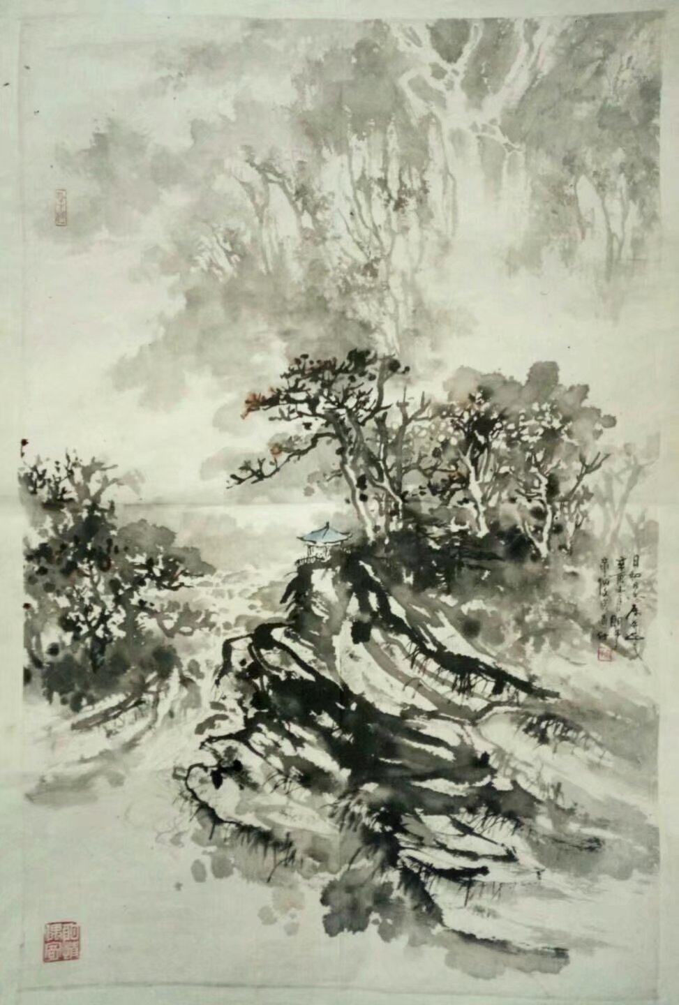 作者：章炳文&nbsp;山水&nbsp;￥：协商&nbsp;单击鼠标查看大图！