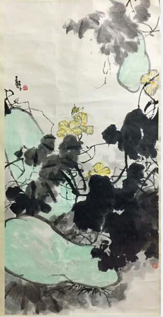 作者：张继馨&nbsp;花鸟&nbsp;￥：协商&nbsp;单击鼠标查看大图！