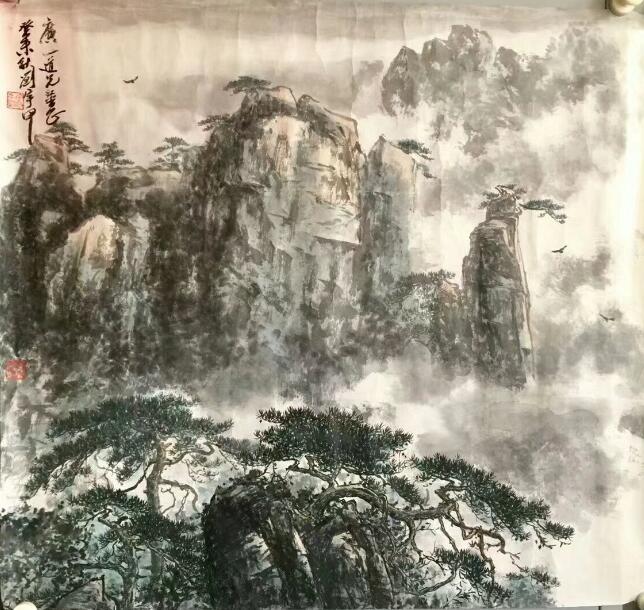 作者：刘宇甲&nbsp;山水&nbsp;￥：协商&nbsp;单击鼠标查看大图！