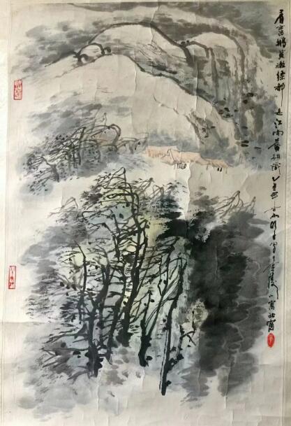 作者：章炳文&nbsp;山水&nbsp;￥：协商&nbsp;单击鼠标查看大图！