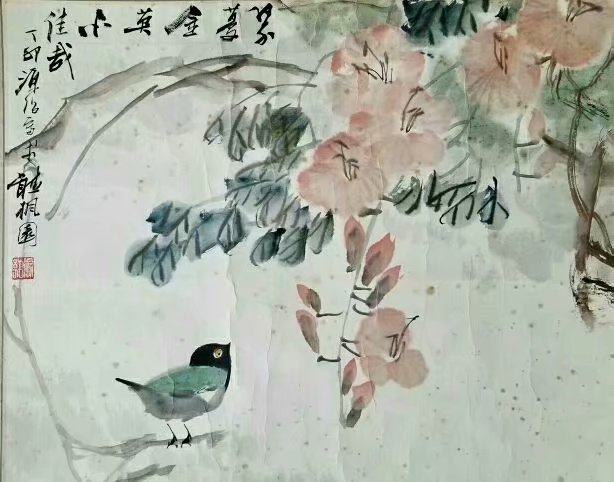 作者：徐源绍&nbsp;花鸟&nbsp;￥：协商&nbsp;单击鼠标查看大图！