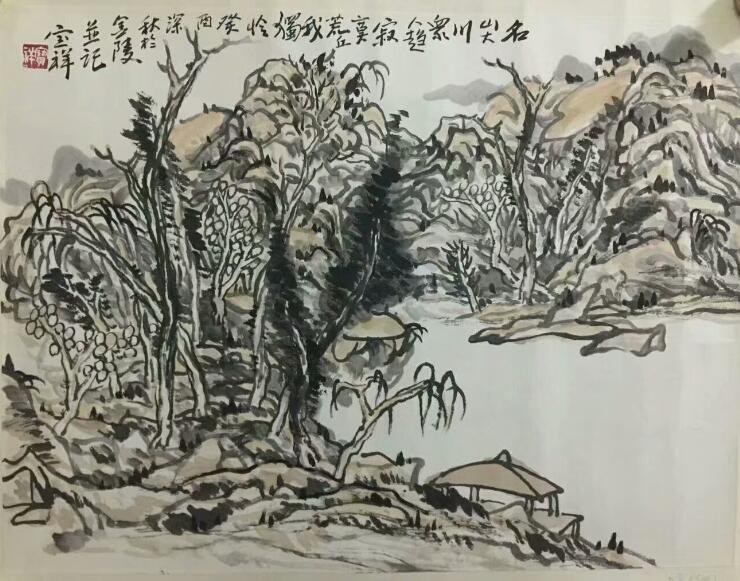 作者：毕宝祥&nbsp;山水&nbsp;￥：协商&nbsp;单击鼠标查看大图！