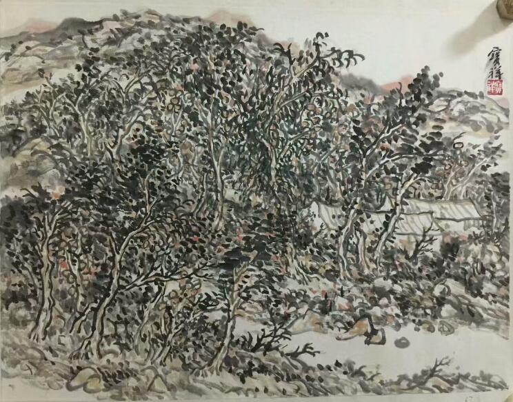 作者：毕宝祥&nbsp;山水&nbsp;￥：协商&nbsp;单击鼠标查看大图！