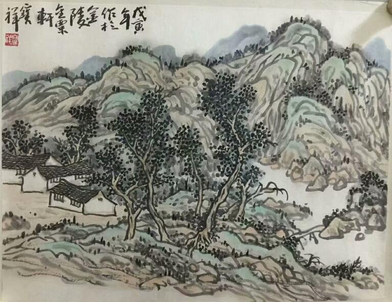 作者：毕宝祥&nbsp;山水&nbsp;￥：协商&nbsp;单击鼠标查看大图！