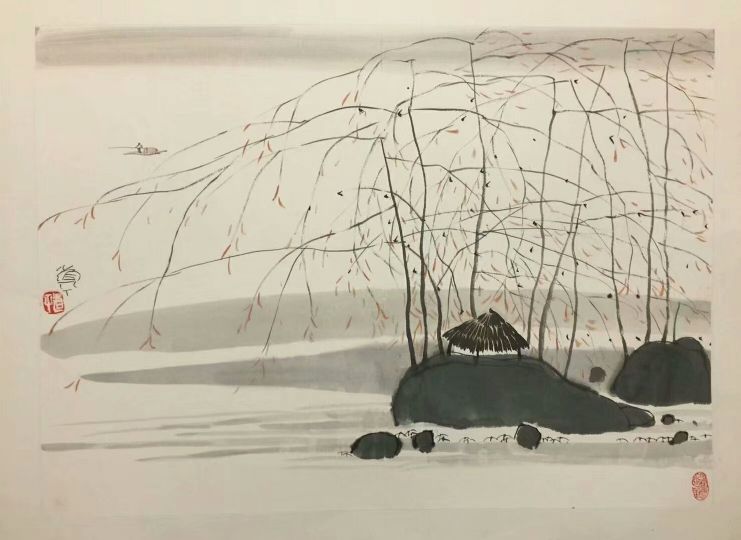 作者：朱道平&nbsp;山水&nbsp;￥：协商&nbsp;单击鼠标查看详细介绍！